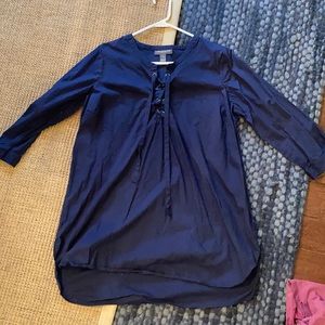 A Pea in a Pod Navy Tunic - Swimsuit coverup